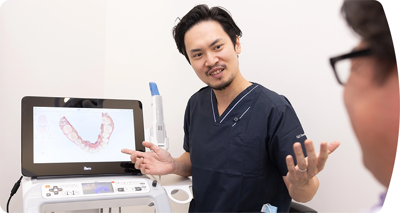 矯正担当ドクターが常駐
